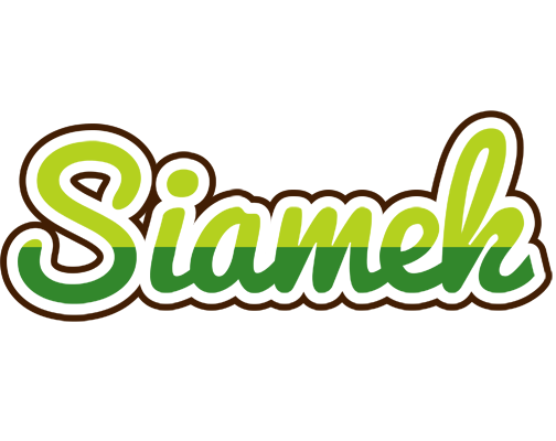 Siamek golfing logo
