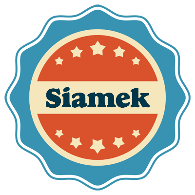 Siamek labels logo