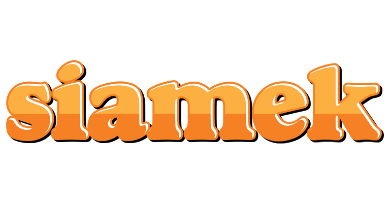 Siamek orange logo