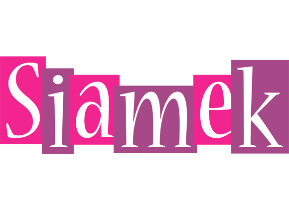 Siamek whine logo