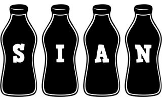 Sian bottle logo