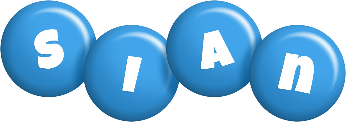 Sian candy-blue logo