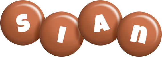 Sian candy-brown logo