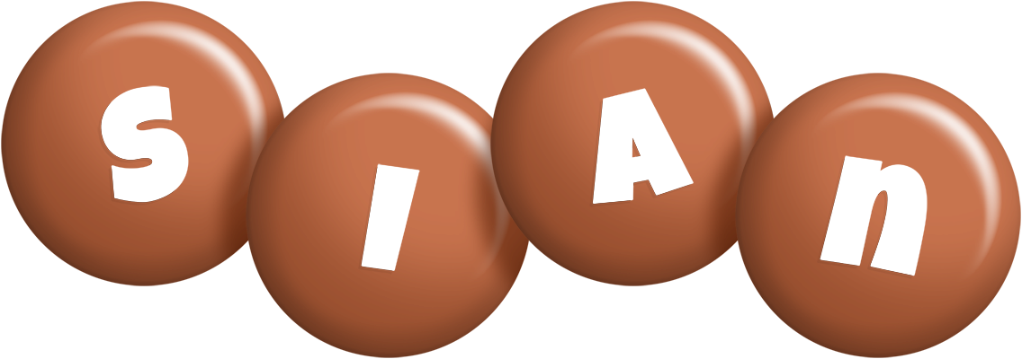 Sian candy-brown logo