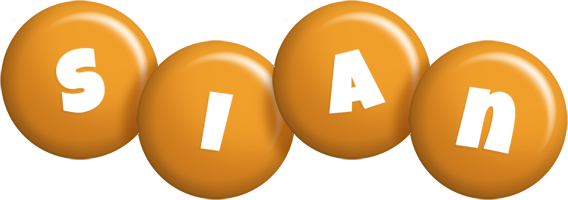 Sian candy-orange logo