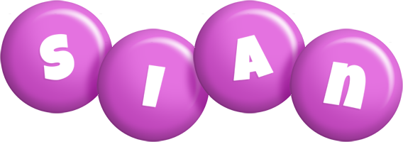 Sian candy-purple logo