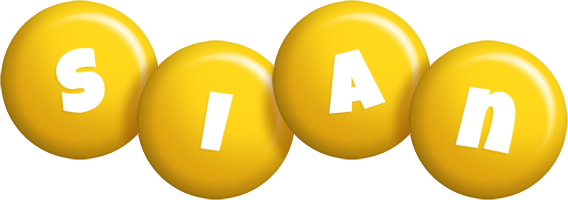 Sian candy-yellow logo