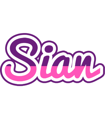 Sian cheerful logo
