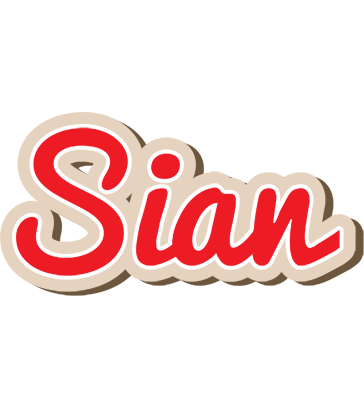 Sian chocolate logo
