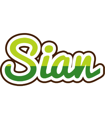 Sian golfing logo