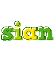 Sian juice logo