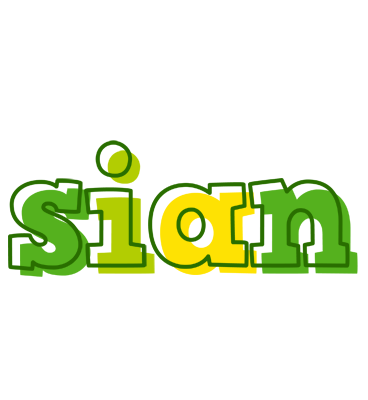 Sian juice logo