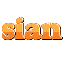 Sian orange logo