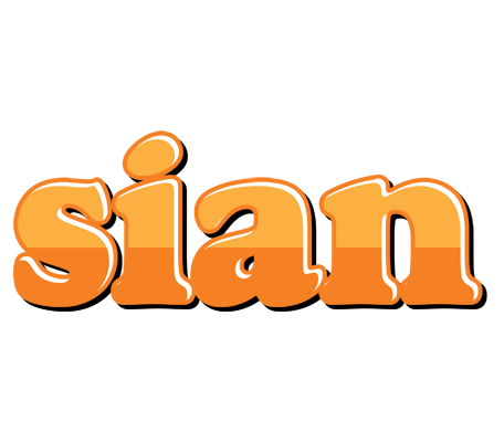 Sian orange logo