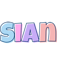Sian pastel logo