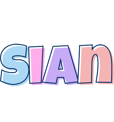Sian pastel logo