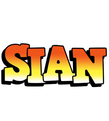 Sian sunset logo