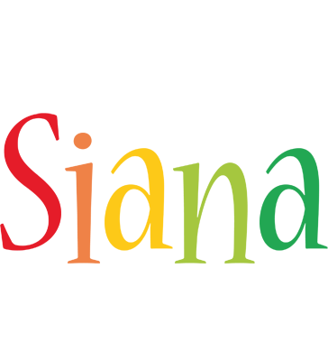 Siana birthday logo