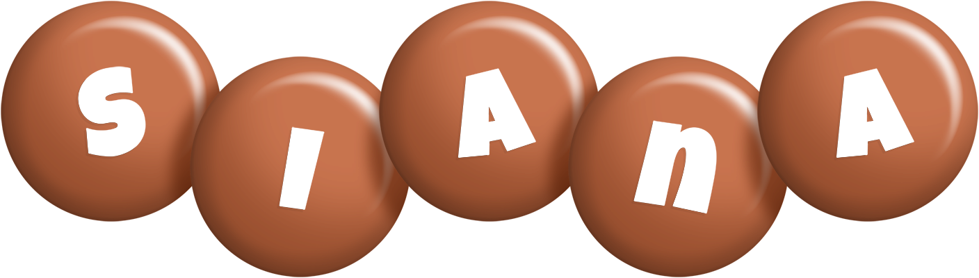 Siana candy-brown logo