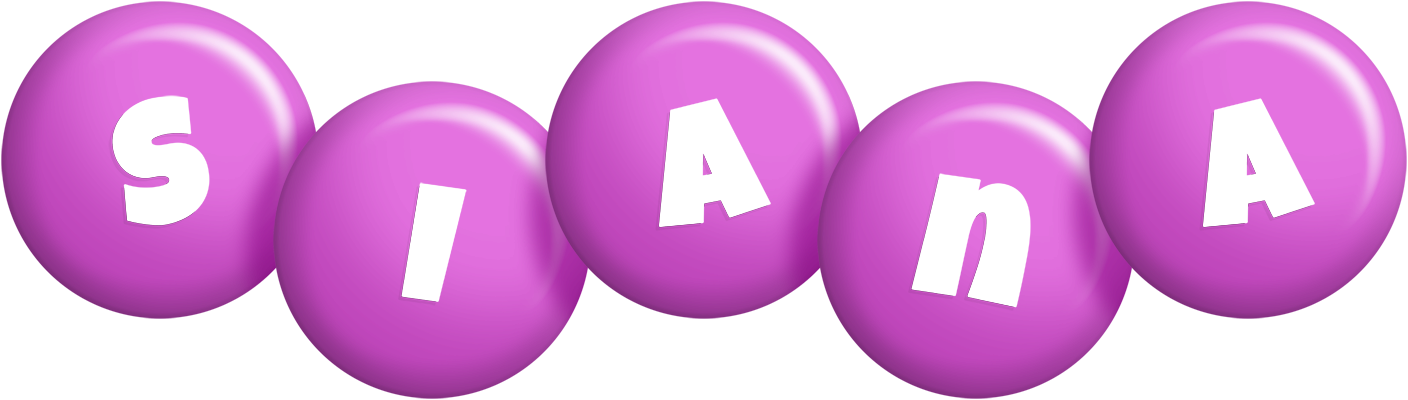 Siana candy-purple logo