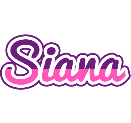 Siana cheerful logo