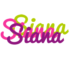 Siana flowers logo