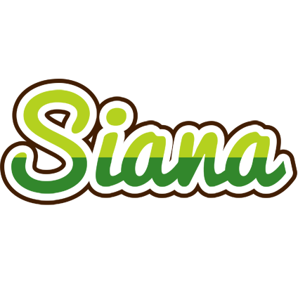Siana golfing logo