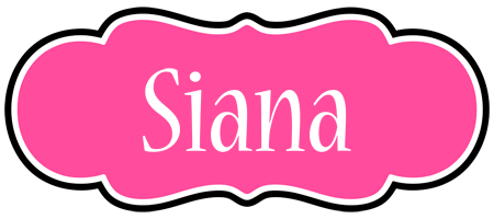 Siana invitation logo