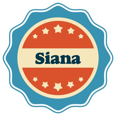 Siana labels logo
