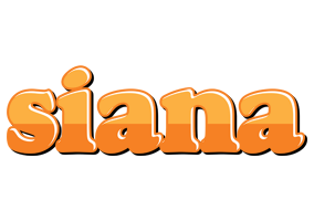 Siana orange logo