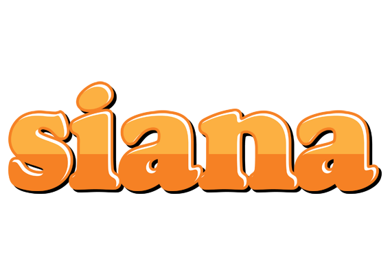 Siana orange logo