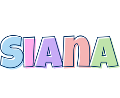 Siana pastel logo