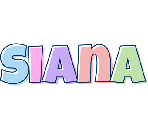 Siana pastel logo