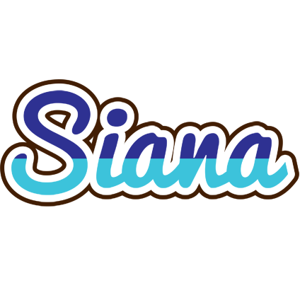 Siana raining logo