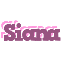 Siana relaxing logo