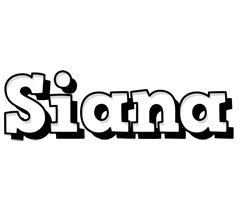 Siana snowing logo