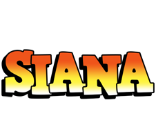 Siana sunset logo