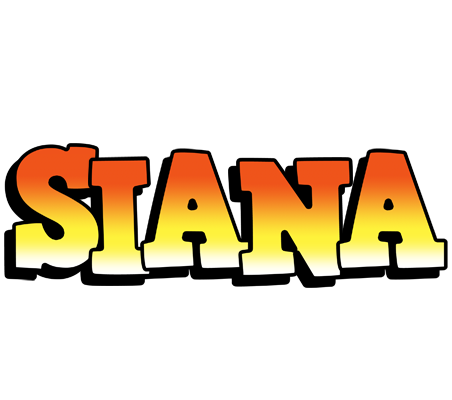 Siana sunset logo