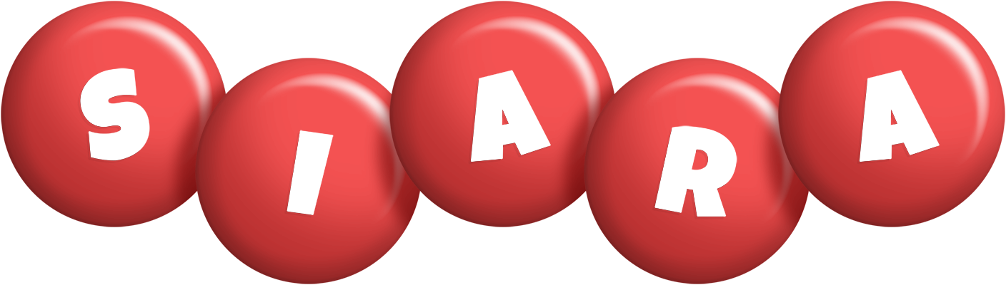 Siara candy-red logo