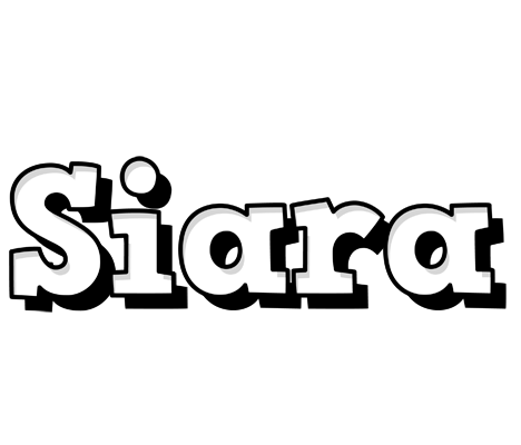 Siara snowing logo