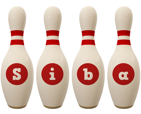 Siba bowling-pin logo