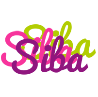 Siba flowers logo