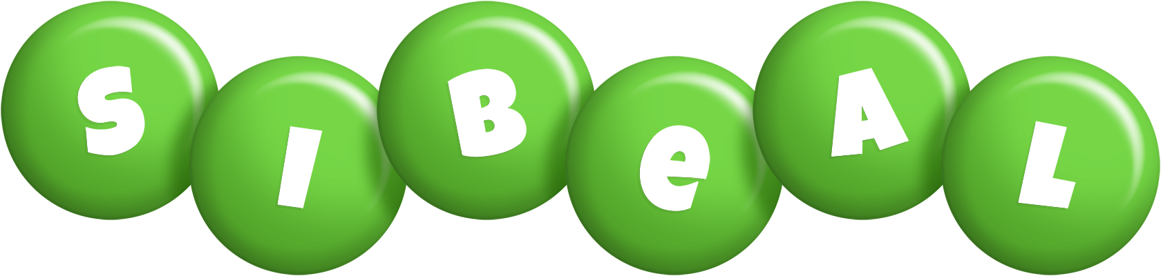 Sibeal candy-green logo