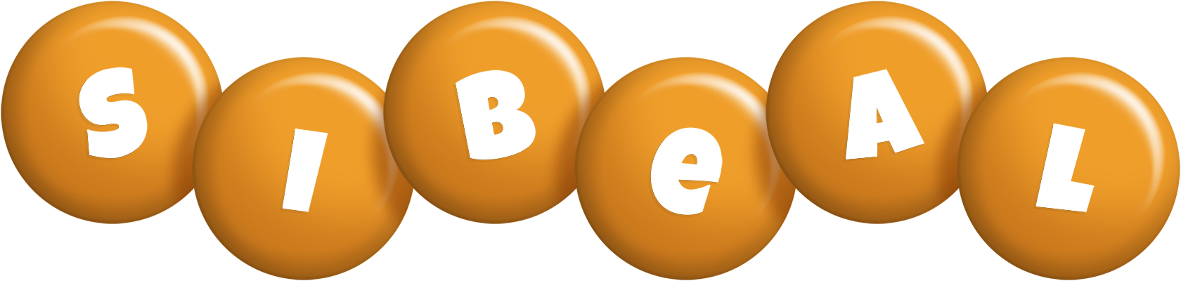 Sibeal candy-orange logo