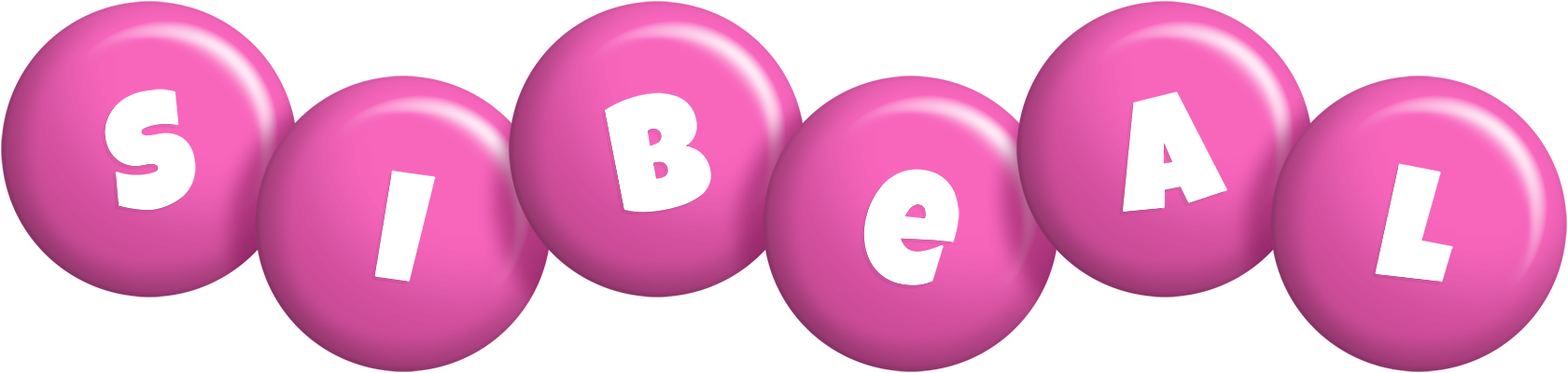 Sibeal candy-pink logo