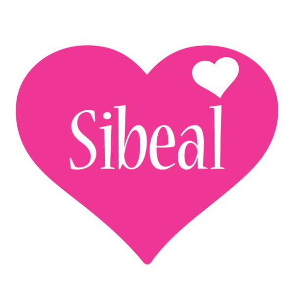 Sibeal love-heart logo