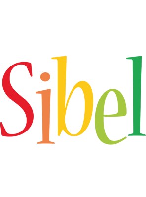 Sibel birthday logo