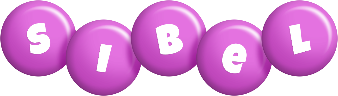 Sibel candy-purple logo