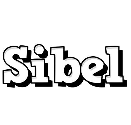 Sibel snowing logo