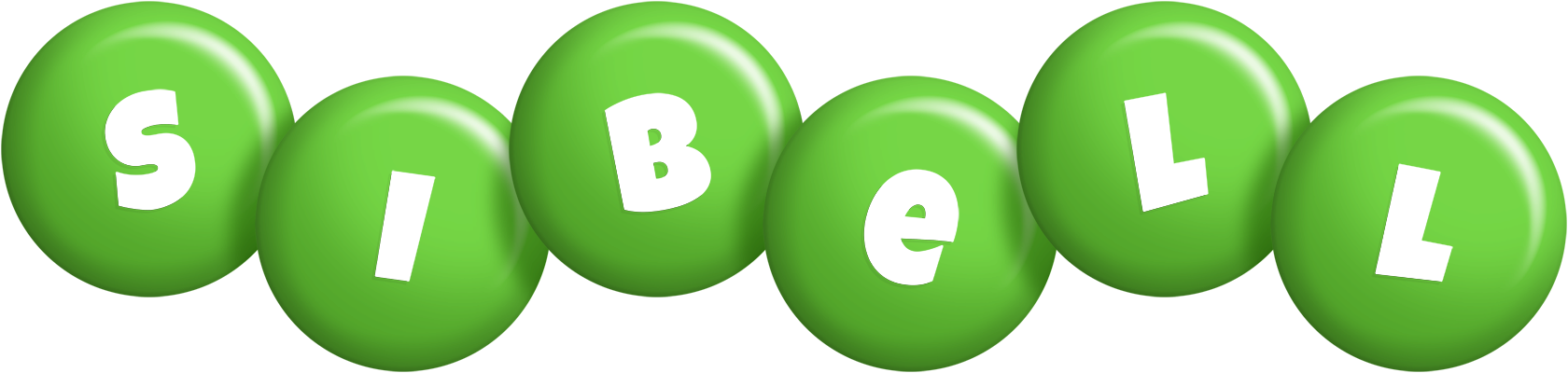 Sibell candy-green logo